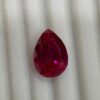 Red Colored CZ - Oval Shape (12x16.5 mm)
